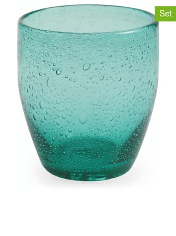 Villa d´Este 6er-Set: Gläser "Acapulco" in Grün - 280 ml