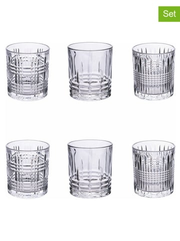 Villa d´Este 6-delige set: drinkglazen "New Vintage" - 285 ml