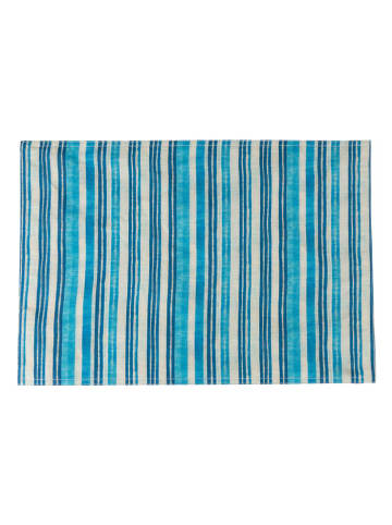 Villa d´Este Placemat "Neptune" turquoise/blauw - (L)48 x (B)33 cm