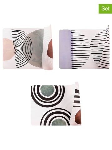 Villa d´Este 6-delige set: placemats "Venice" meerkleurig - (L)30 x (B)45 cm