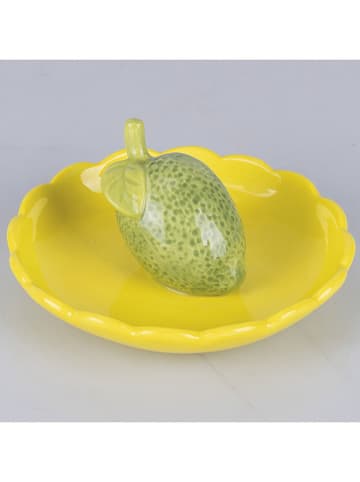 Villa d´Este Spodek "Fruit Life" w kolorze zielono-żółtym - Ø 11,2 cm