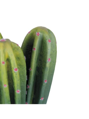 Villa d´Este Kunstplant "Cactus" groen/grijs - (H)29,5 cm