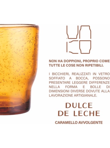 Villa d´Este 6er-Set: Wassergläser "Unico" in Gelb - 325 ml