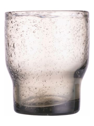 Villa d´Este 6-delige set: waterglazen "Unico" grijs - 325 ml