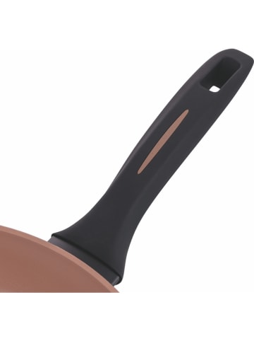 Villa d´Este Wok "Radici Liquirizia" in Hellbraun/ Schwarz - Ø 28 cm