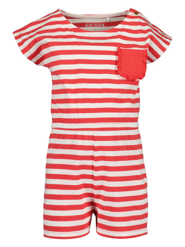 Blue Seven Jumpsuit wit/rood