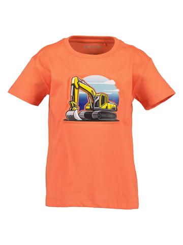 Blue Seven Shirt in Orange