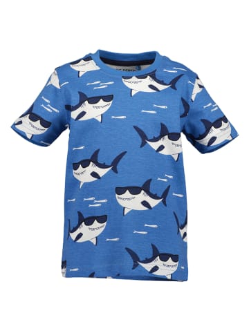 Blue Seven Shirt in Blau