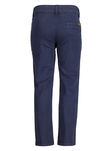 Blue Seven Spodnie chino w kolorze granatowym