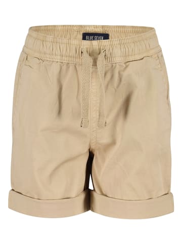 Blue Seven Szorty w kolorze beżowym
