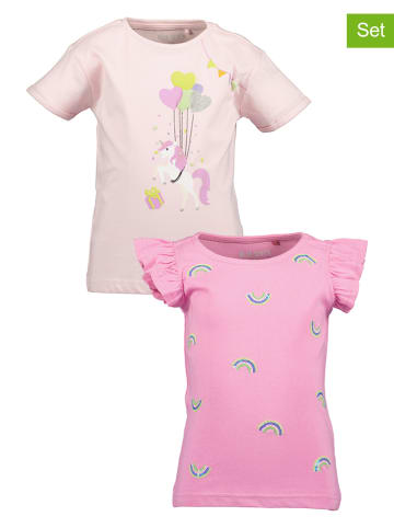 Blue Seven 2er Set: Shirts in Pink/ Roa