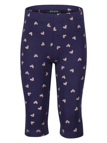 Blue Seven Capri-Leggings in Dunkelblau
