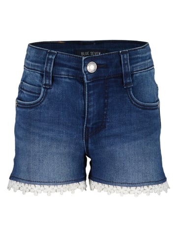 Blue Seven Spijkershort donkerblauw