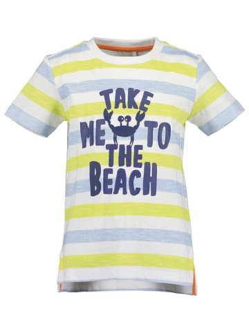 Blue Seven Shirt grijs/geel