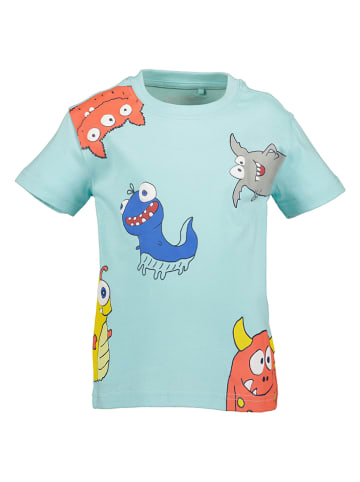 Blue Seven outfit blauw/meerkleurig