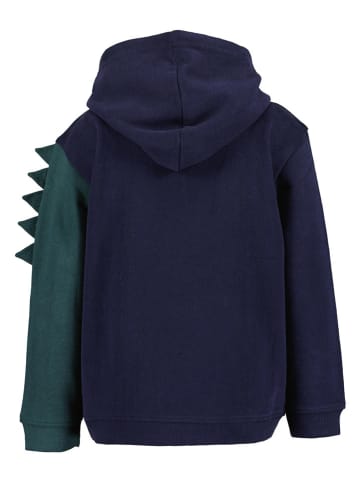 Blue Seven Bluza w kolorze granatowo-zielonym