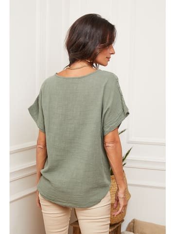 Fleur de Lin Shirt "Lutarce" in Khaki