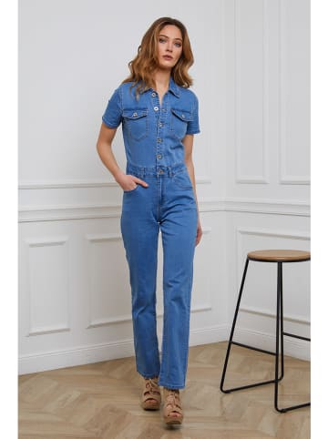 Joséfine Spijkerjumpsuit "Harper" blauw