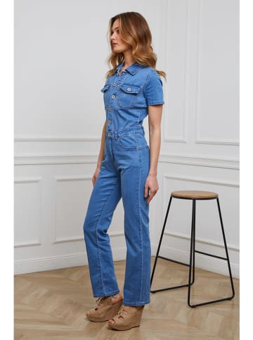 Joséfine Spijkerjumpsuit "Harper" blauw