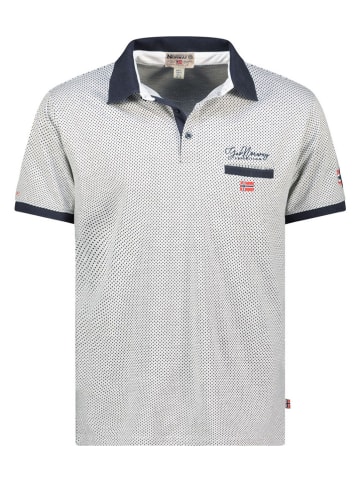 Geographical Norway Poloshirt "Kingdom" grijs