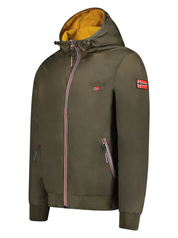 Geographical Norway Kurtka przejściowa "Arrivial" w kolorze oliwkowo-żółtym