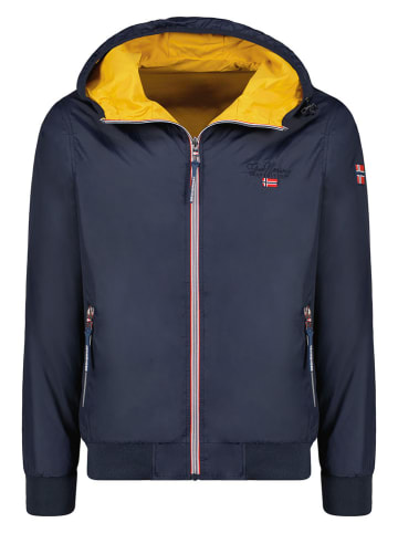 Geographical Norway Kurtka przejściowa "Arrivial" w kolorze granatowo-żółtym