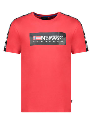 Geographical Norway Shirt "Jathlete" rood
