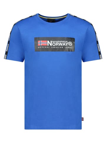 Geographical Norway Shirt "Jathlete" blauw