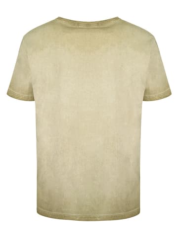 Geographical Norway Koszulka "Jergen" w kolorze khaki