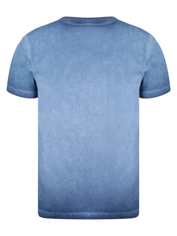 Geographical Norway Shirt "Jergen" blauw