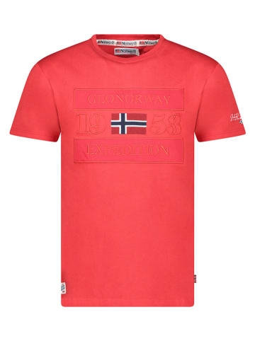 Geographical Norway Shirt "Jimonsen" rood