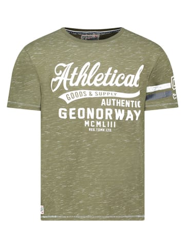 Geographical Norway Shirt "Jortlab" in Khaki