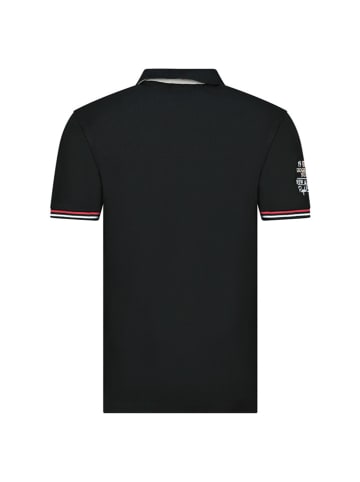 Geographical Norway Koszulka polo "Kidney" w kolorze czarnym