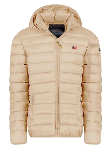 Geographical Norway Kurtka pikowana "Amigolor" w kolorze beżowym