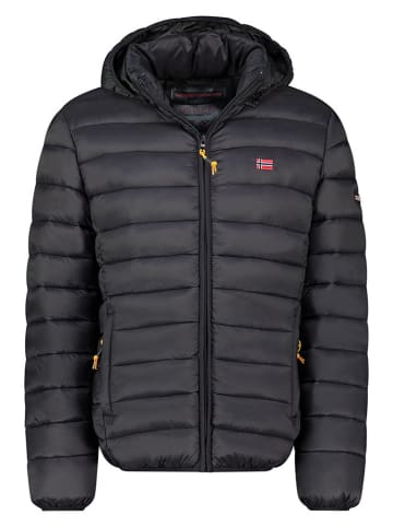 Geographical Norway Kurtka pikowana "Amigolor" w kolorze czarnym