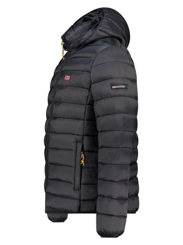 Geographical Norway Steppjacke "Amigolor" in Schwarz