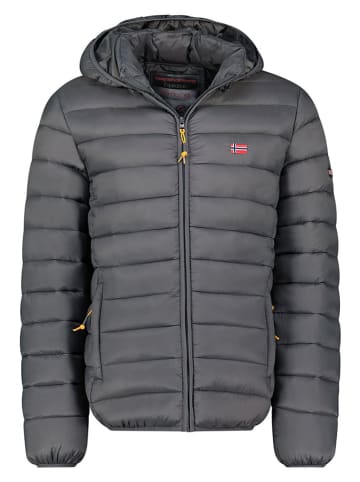 Geographical Norway Steppjacke "Amigolor" in Anthrazit