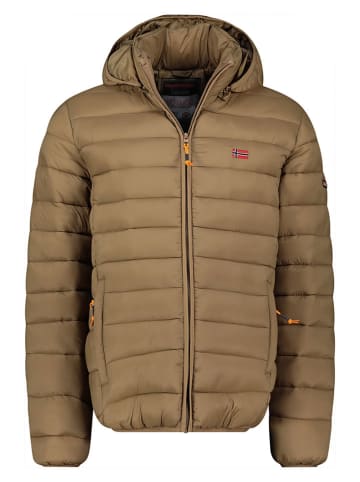 Geographical Norway Steppjacke "Amigolor" in Hellbraun
