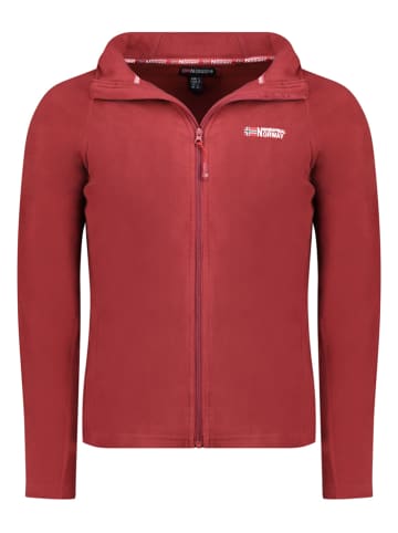 Geographical Norway Kurtka polarowa "Tugood" w kolorze czerwonym