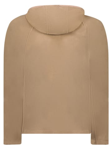 Geographical Norway Kurtka polarowa "Tugood" w kolorze jasnobrązowym