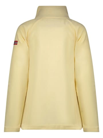 Geographical Norway Kurtka polarowa "Tug" w kolorze żółtym