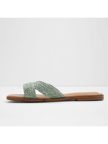 Aldo Slippers grijsgroen