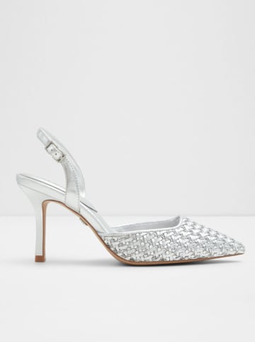 Aldo Czółenka w kolorze srebrnym