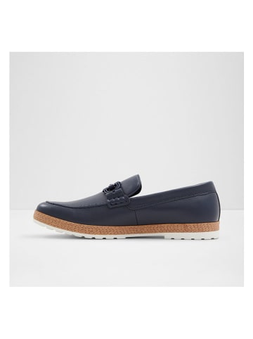 Aldo Mocassins donkerblauw