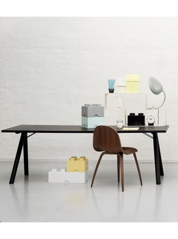 LEGO Opbergbox "Brick 4" grijs - (B)25 x (H)18 x (D)25 cm