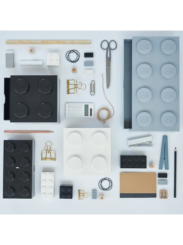 LEGO Ladebox "Brick 4" wit - (B)15,8 x (H)11,3 x (D)15,8 cm