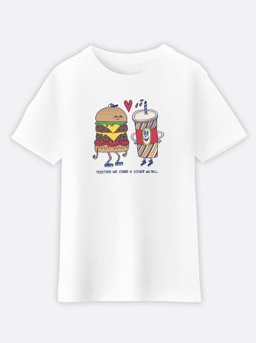 WOOOP Shirt "Together" in Weiß