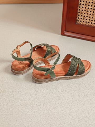 Sixth Sens Sandalen groen