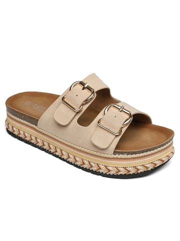 Sixth Sens Slippers beige