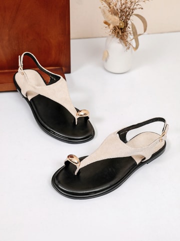Sixth Sens Sandalen beige